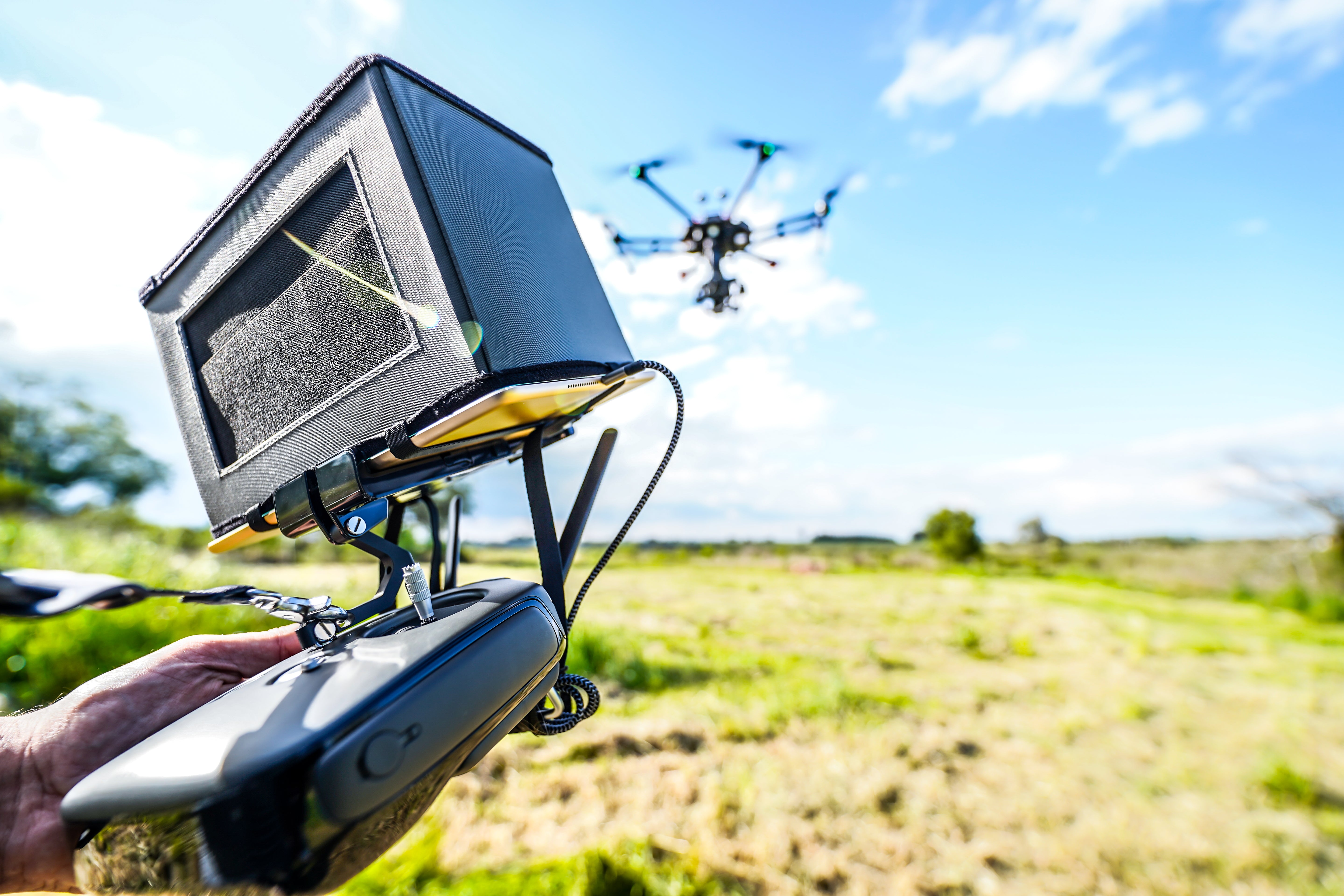 Load video: Benefits of having a drone landing pad