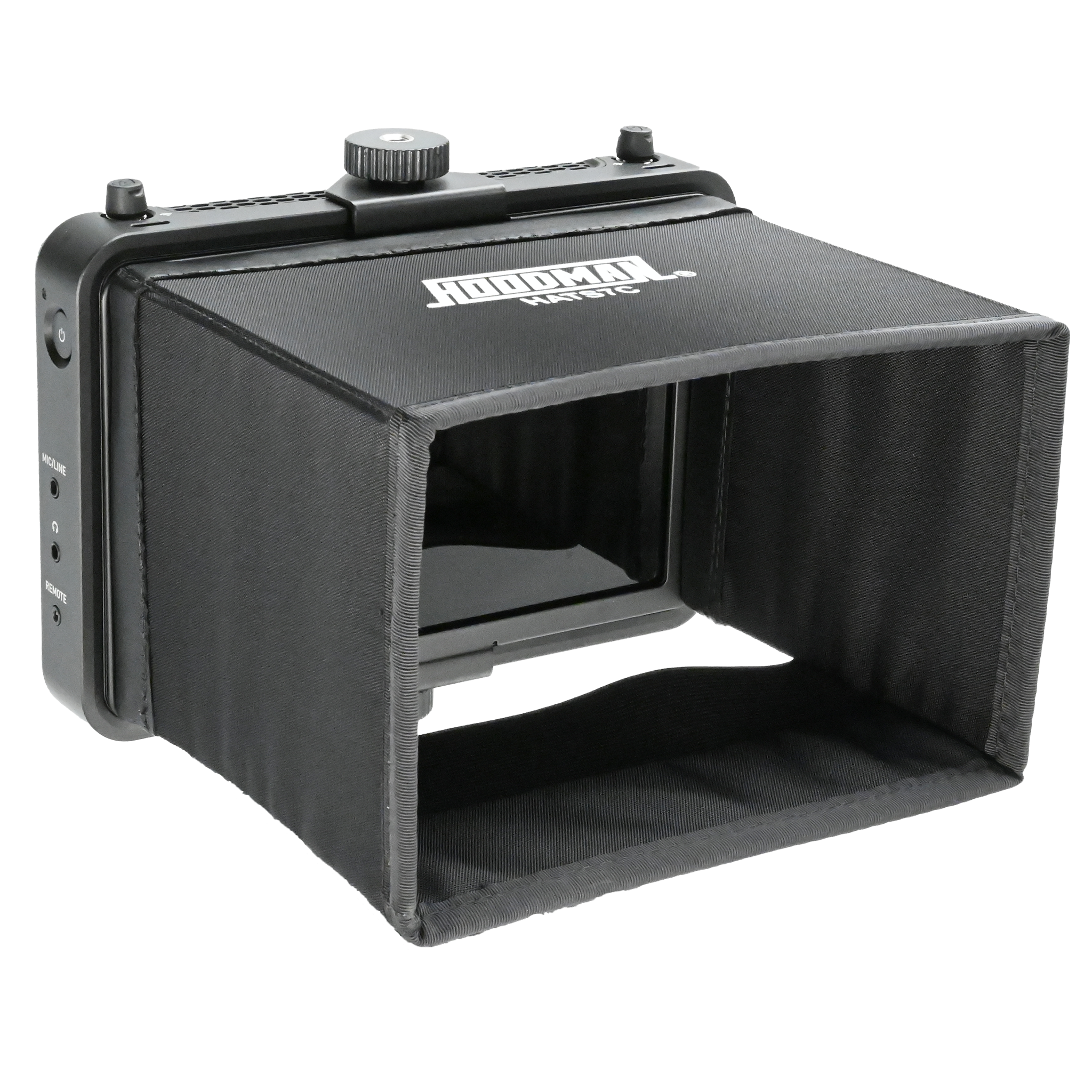 Hoodman Magnetic Mount Anti-Glare Hood Kit fits Atomos Shogun Connect
