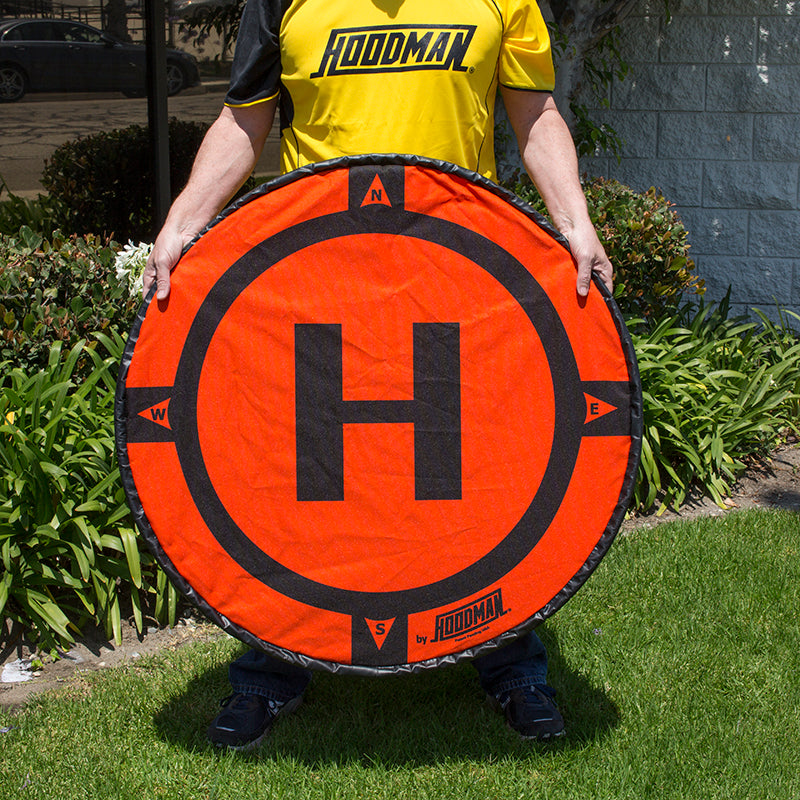 Hoodman Weighted UAV Drone Landing Pad 3 Ft