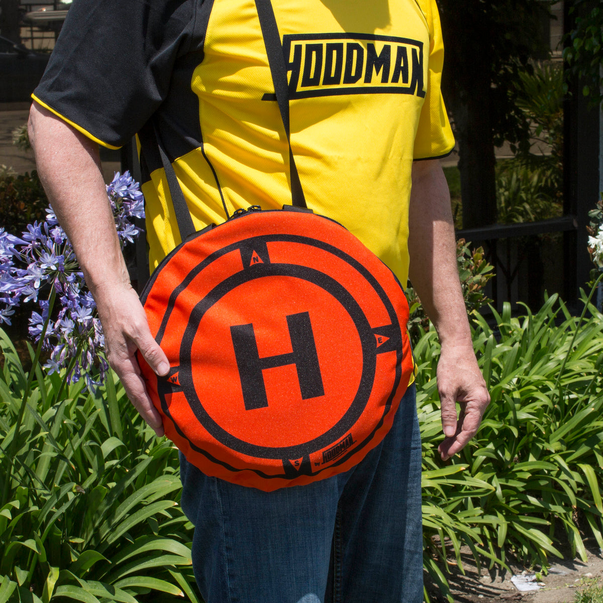 Hoodman Weighted UAV Drone Landing Pad 3 Ft