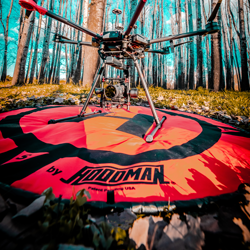 Hoodman Weighted UAV Drone  Landing Pad 5 Ft