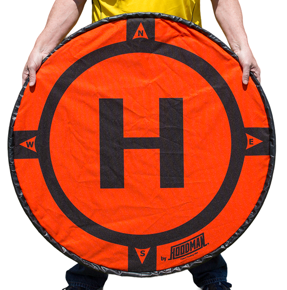 Hoodman Weighted UAV Drone  Landing Pad 3 Ft