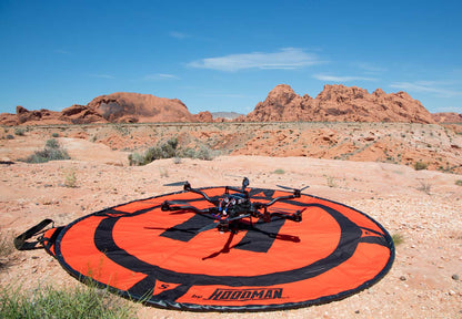 Hoodman Weighted UAV Drone  Landing Pad 8 Ft