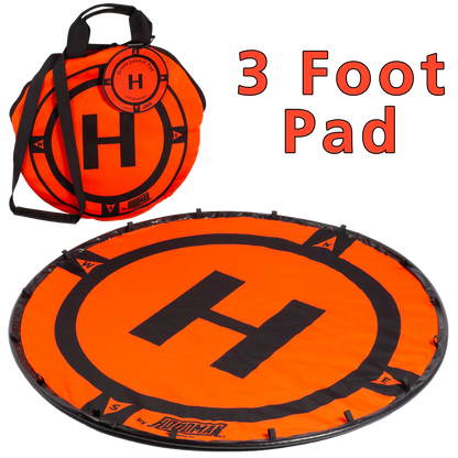 Hoodman Weighted UAV Drone  Landing Pad 3 Ft