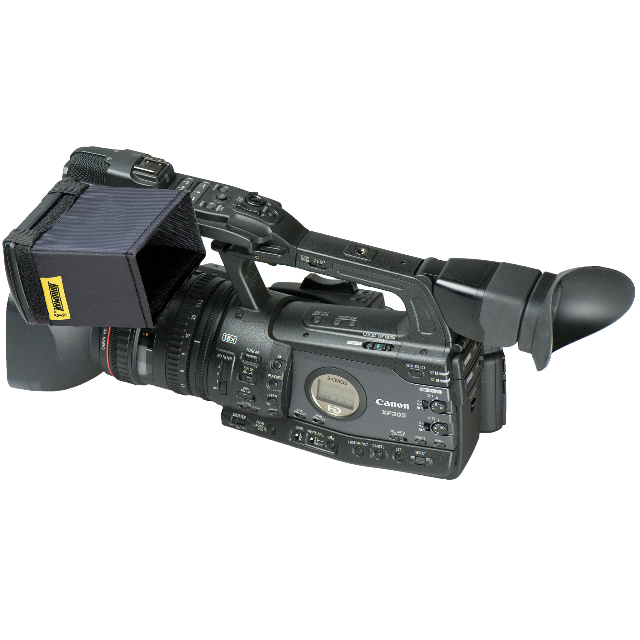 Hoodman outdoor camcorder hood line