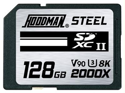 SD CARDS UHSII V90 2000X SDXC HOODMAN STEEL - Hoodman Corporation