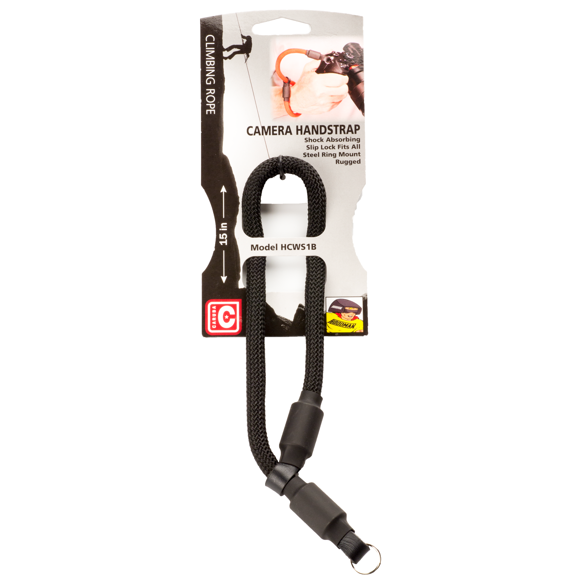 Hoodman pinch-free, shock absorbing camera wrist strap