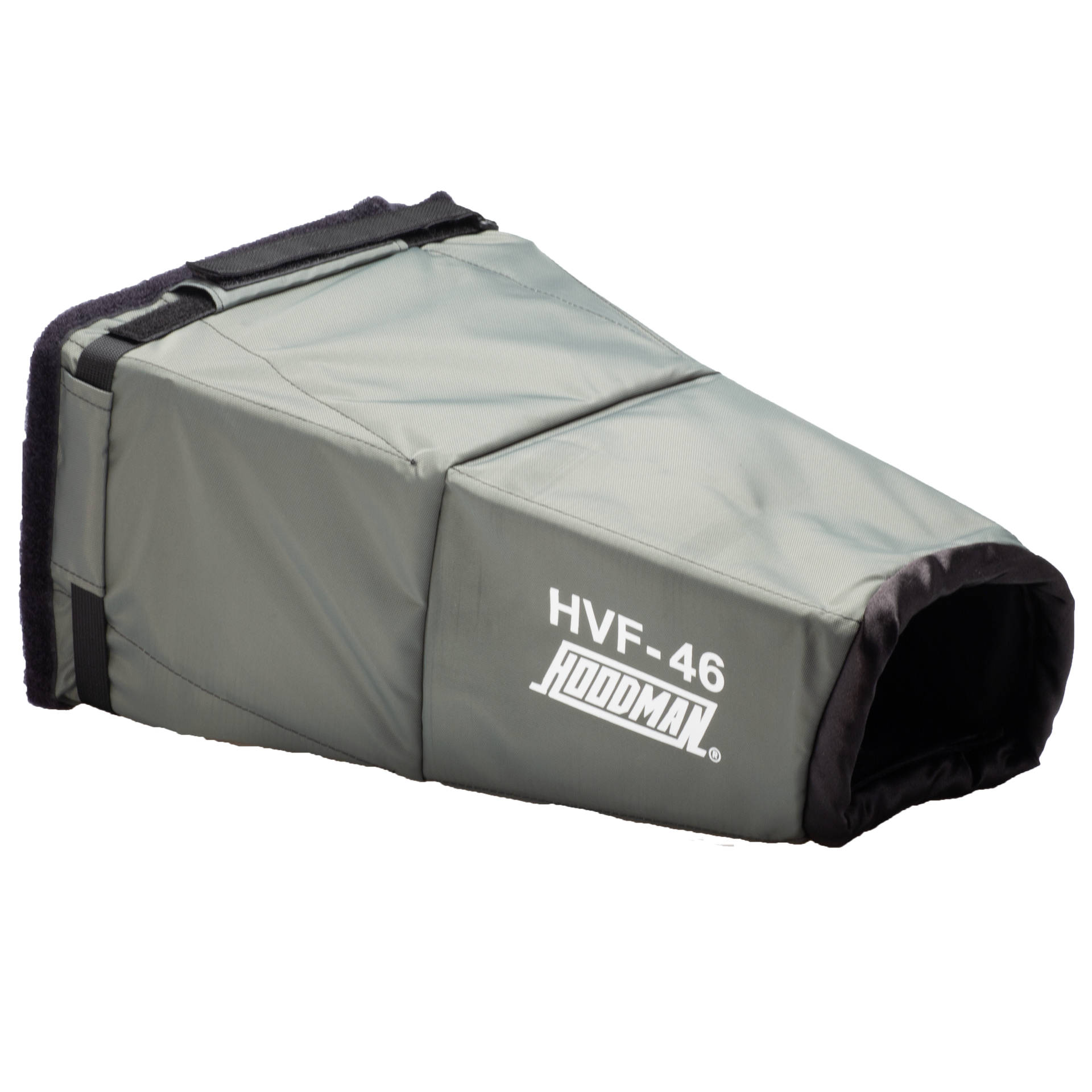 Universal mount glare free viewfinder hood for flat panels