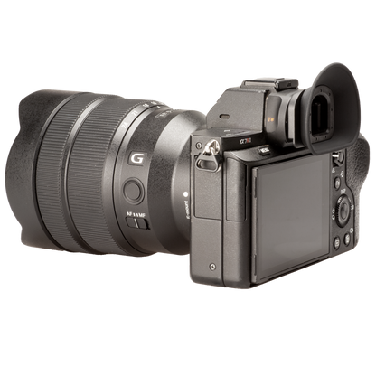 Hoodman eyecup fits select Sony A-series cameras