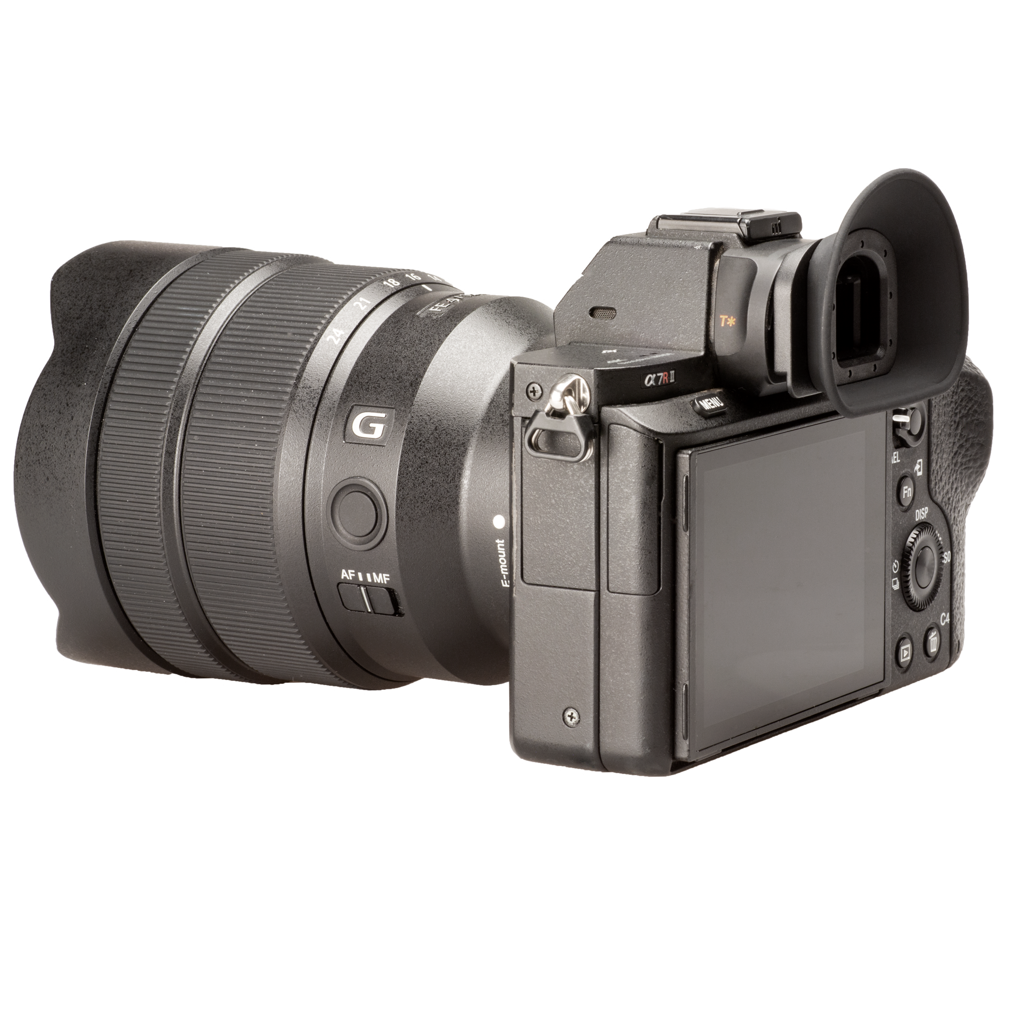 Hoodman eyecup fits select Sony A-series cameras