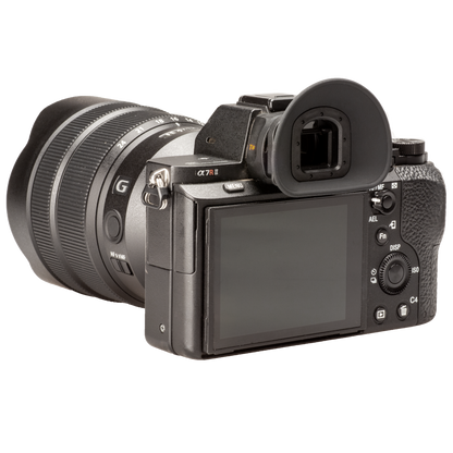 Hoodman eyecup fits select Sony A-series cameras