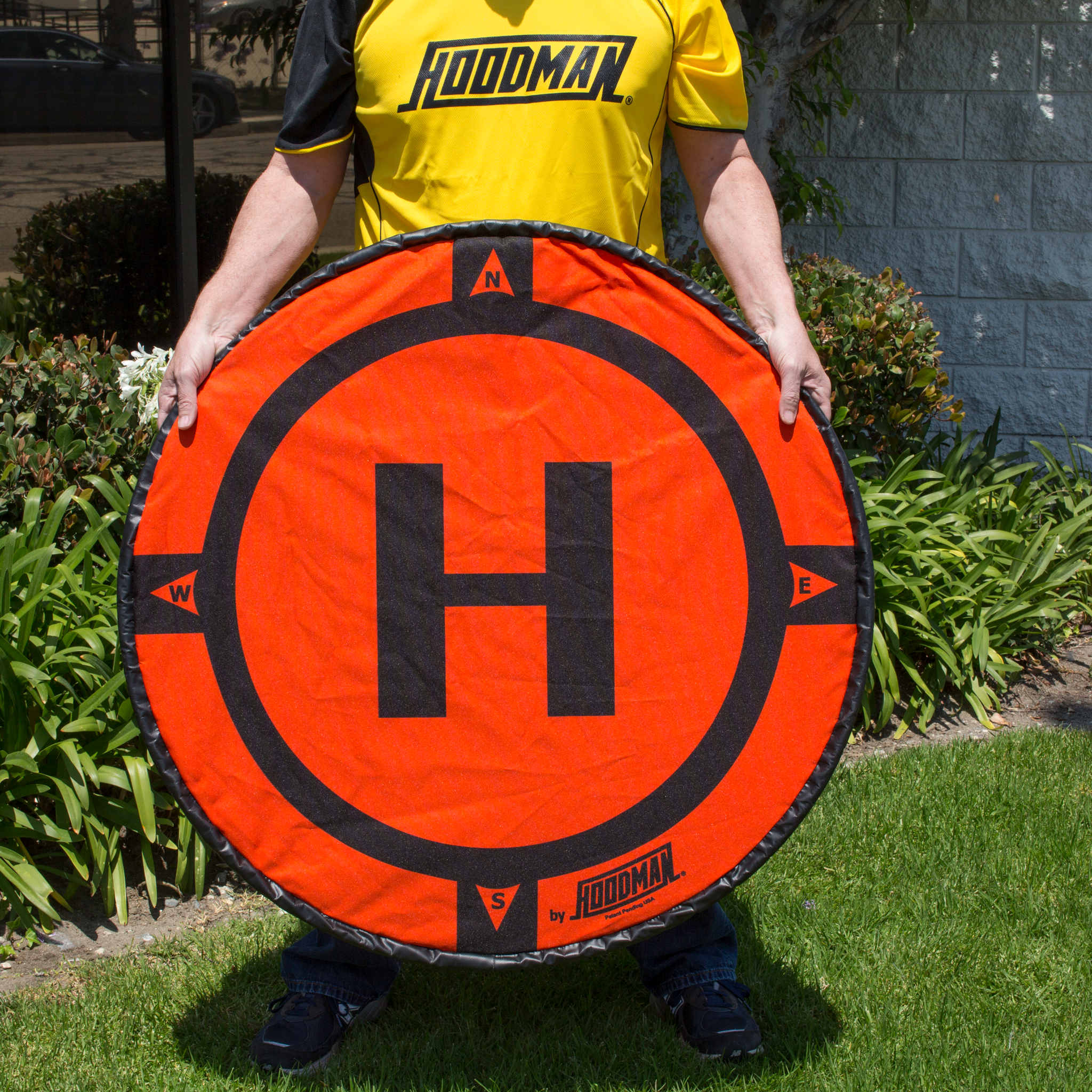Weighted drone landing pads no stakes required pro's choice – landing pad –  Hoodman Corporation
