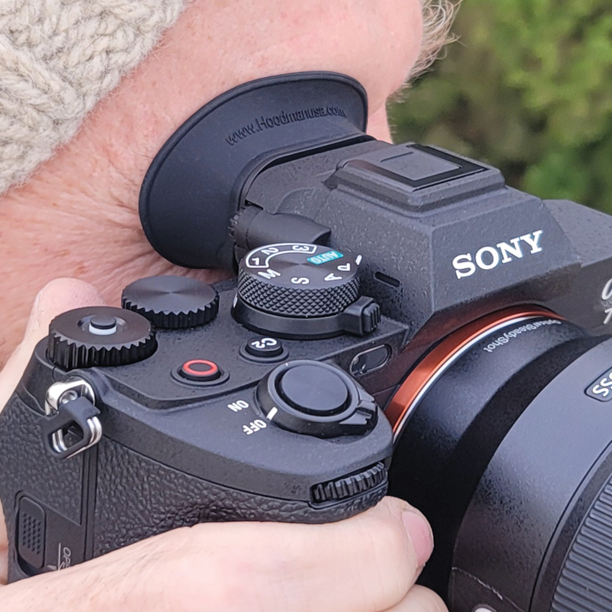 Camera Eyecups for Sony Mirrorless Eyepieces: Models A1, A7S III & A7 IV - Hoodman Corporation