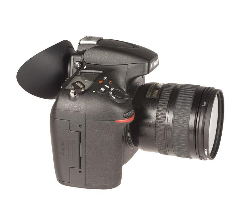 Hoodman Camera Eyecups for Nikon Square Snap On Eyepieces; models: D750, D3500, D780, D610, D600, D7500, D3400, D7200 - Hoodman Corporation